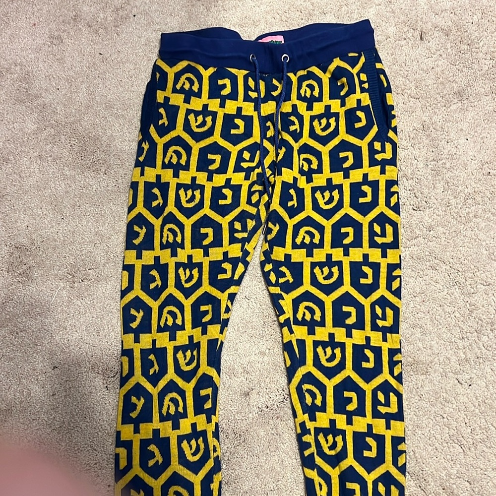 Tipsy Elves Hanukkah Pants.  Size Medium.  Like New, worn once
